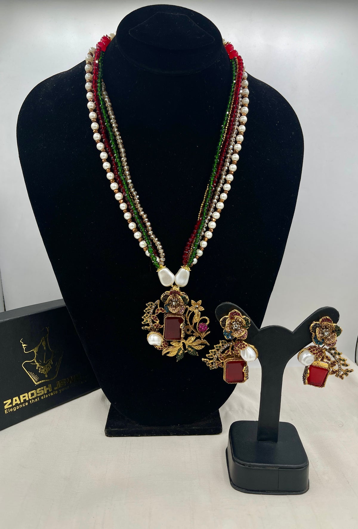 Shop the Anum Mala Set from Zarosh Jewel