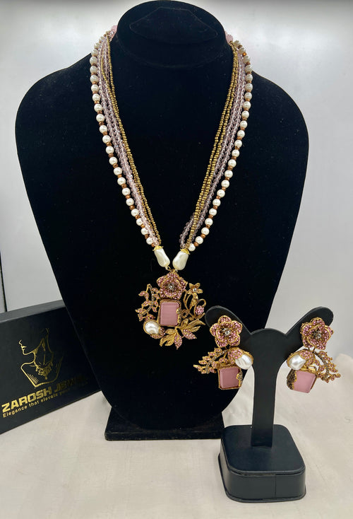Shop the Anum Mala Set from Zarosh Jewel