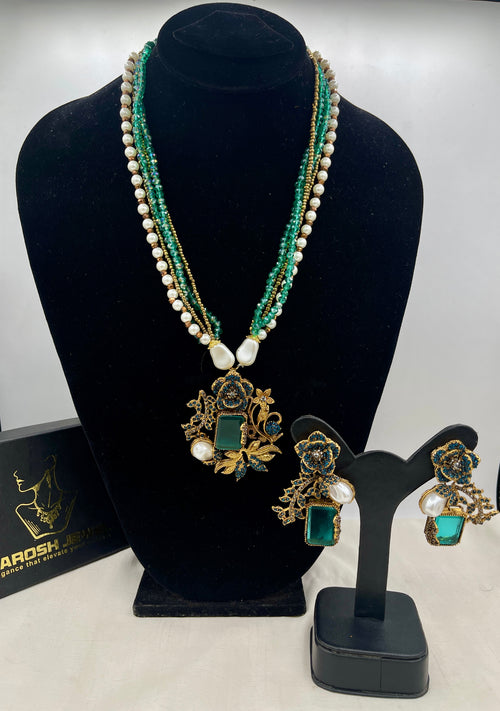 Shop the Anum Mala Set from Zarosh Jewel