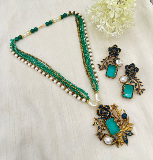 Shop the Anum Mala Set from Zarosh Jewel