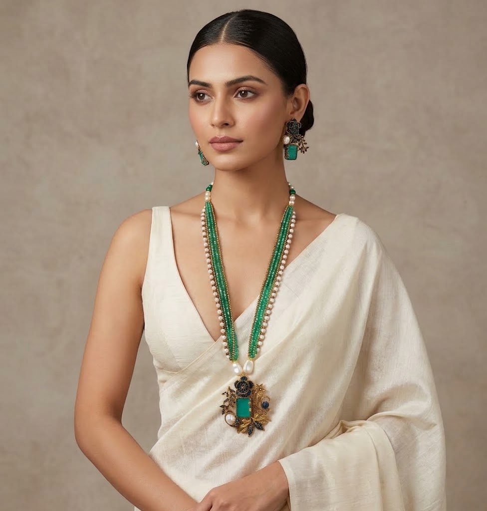 Shop the Anum Mala Set from Zarosh Jewel