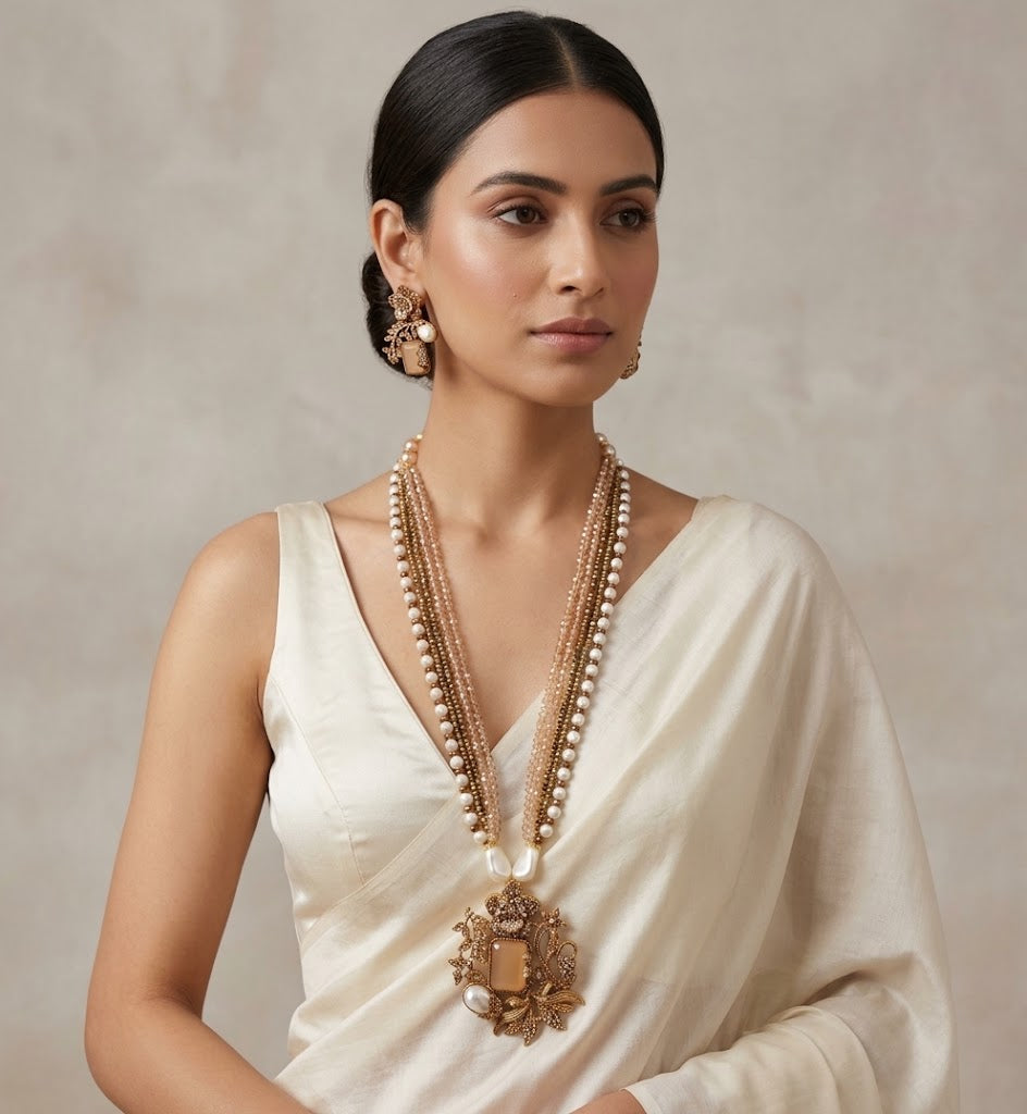Shop the Anum Mala Set from Zarosh Jewel