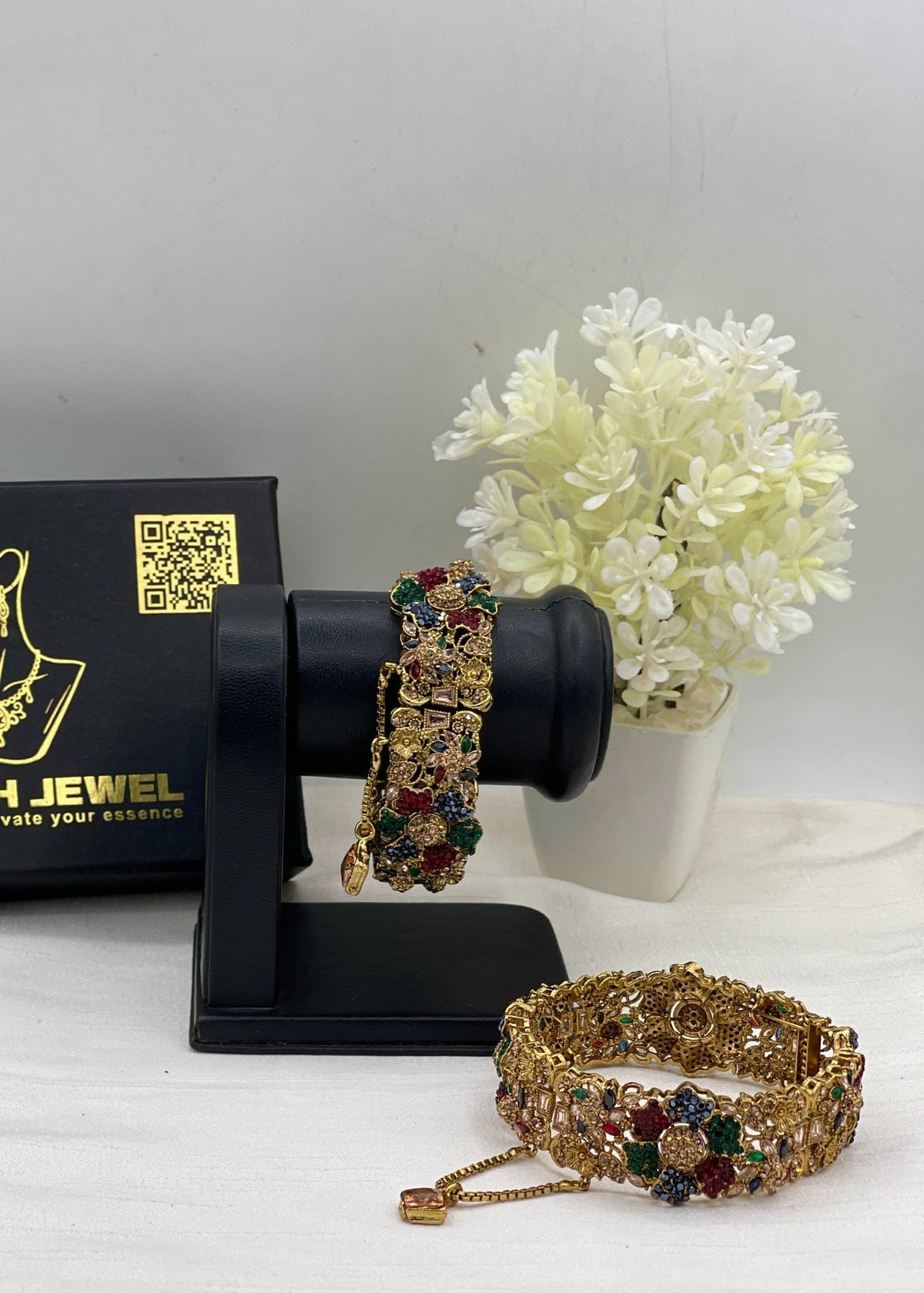 Shop the Anumta Royal Floral Bangles from Zarosh Jewel