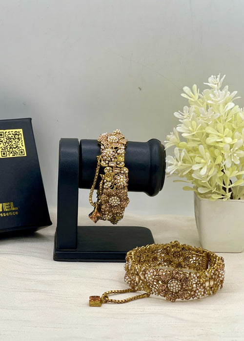 Shop the Anumta Royal Floral Bangles from Zarosh Jewel