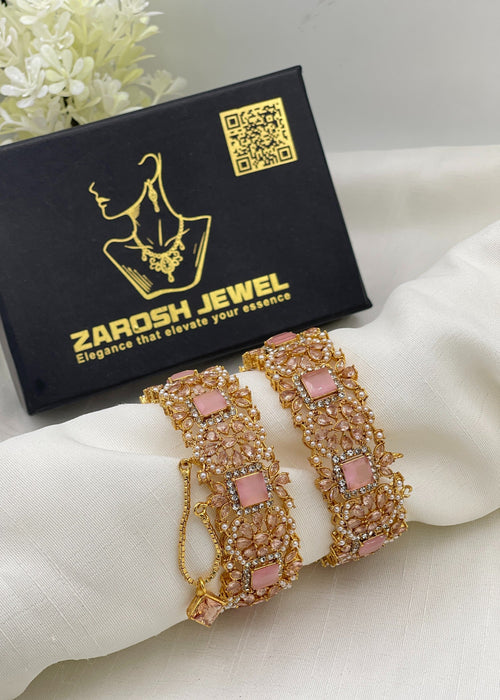 Shop the Aqsa Openable Bangle Set from Zarosh Jewel