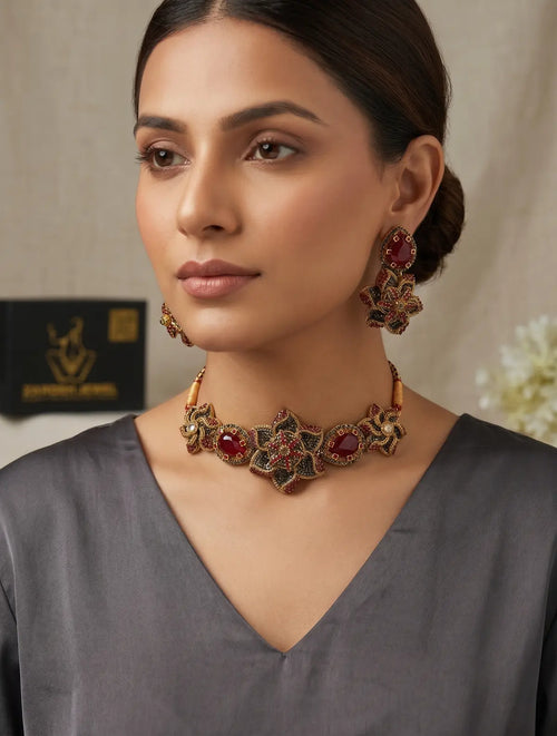 Areeba Choker Set