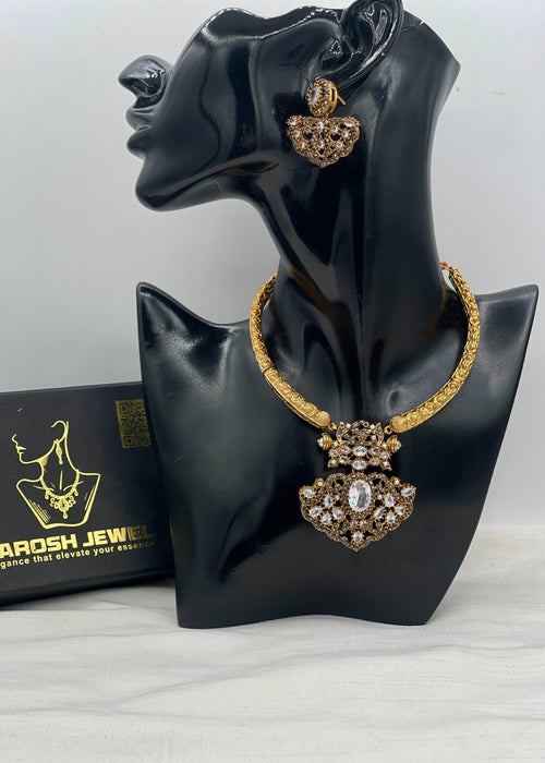 Shop the Areefah Heritage Necklace from Zarosh Jewel