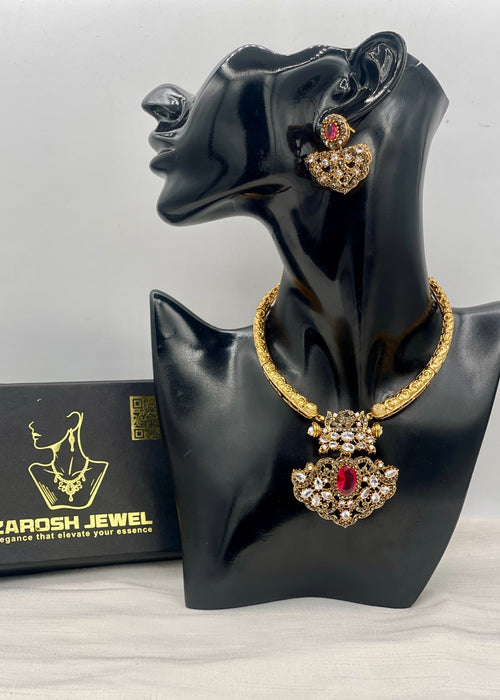 Shop the Areefah Heritage Necklace from Zarosh Jewel