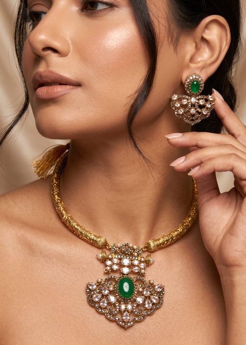 Shop the Areefah Heritage Necklace from Zarosh Jewel