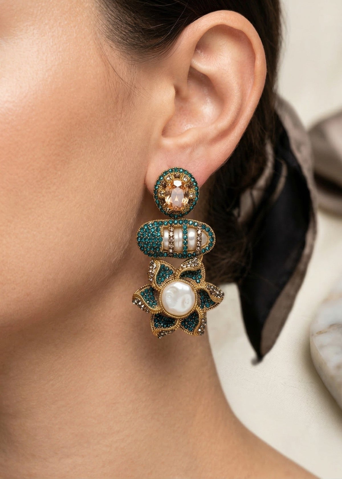 Shop the Areej Earrings from Zarosh Jewel