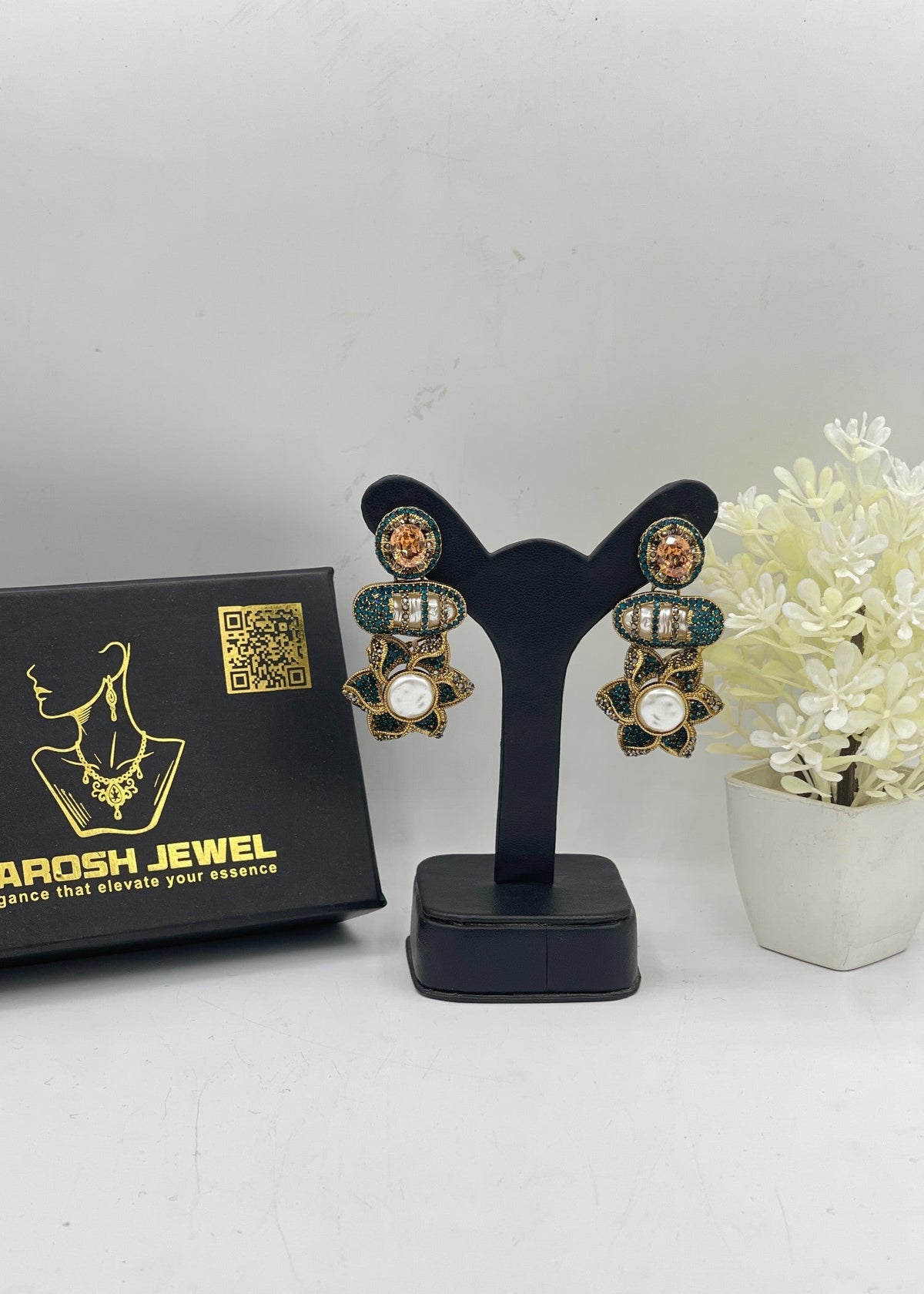 Shop the Areej Earrings from Zarosh Jewel