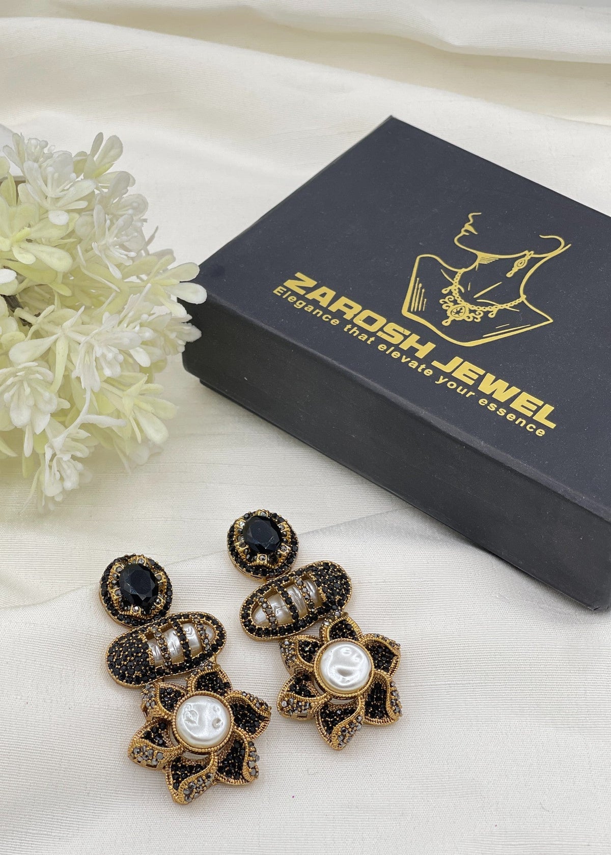 Shop the Areej Earrings from Zarosh Jewel