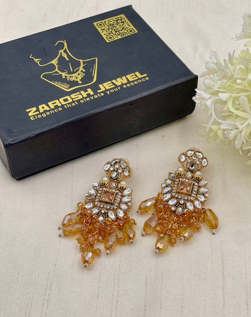 Shop the Areeja Traditional Earrings from Zarosh Jewel