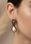 Shop the Areesha Floral Drops from Zarosh Jewel