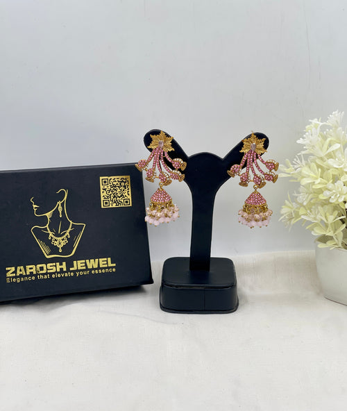 Shop the Areesha Jhumka Earrings from Zarosh Jewel