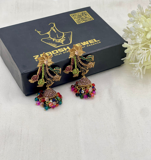 Shop the Areesha Jhumka Earrings from Zarosh Jewel