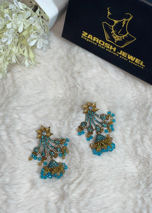 Shop the Areesha Jhumka Earrings from Zarosh Jewel