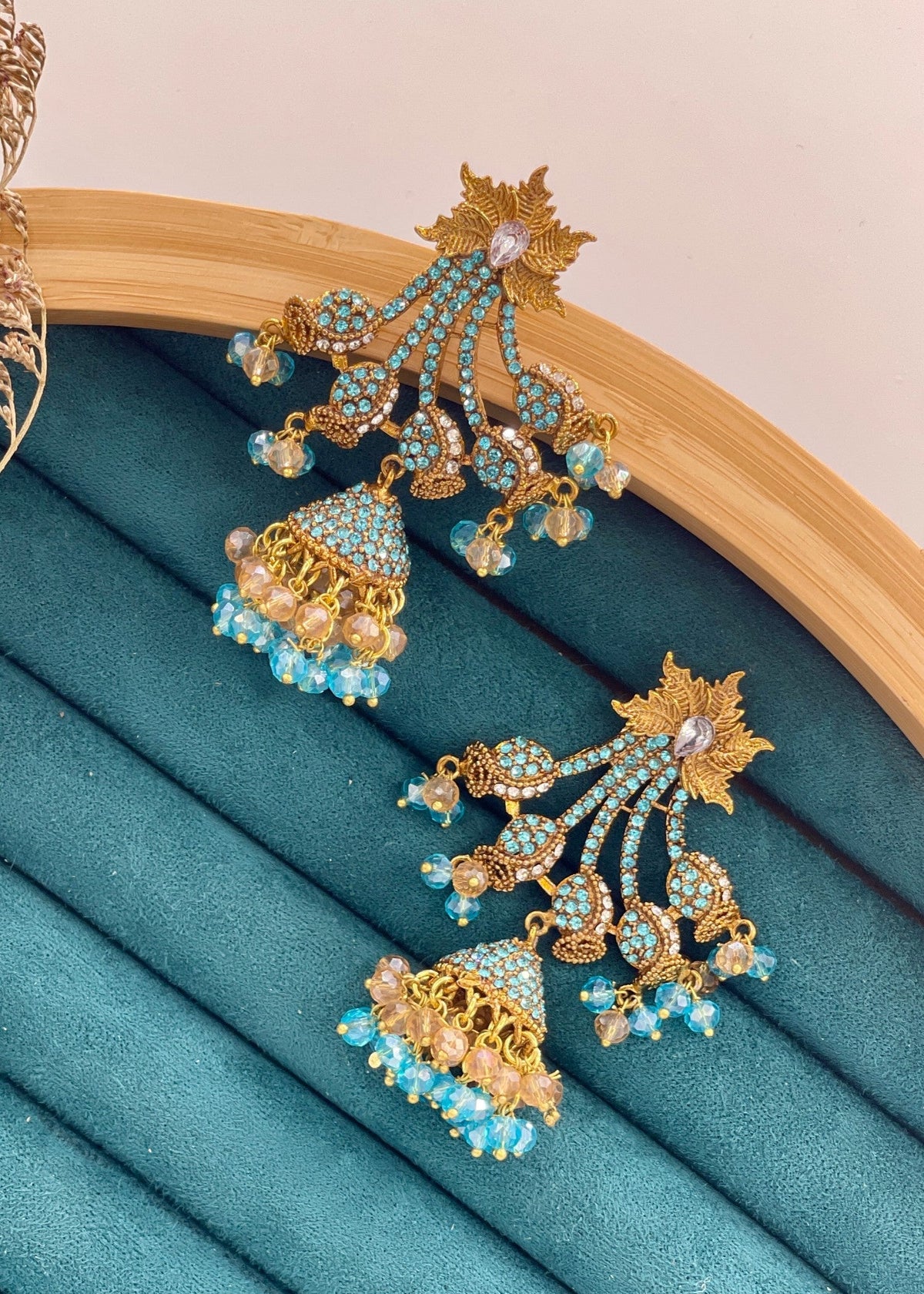 Shop the Areesha Jhumka Earrings from Zarosh Jewel