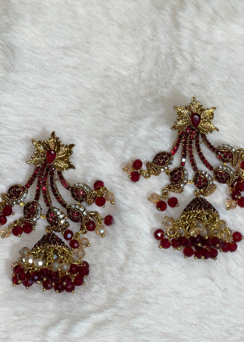 Shop the Areesha Jhumka Earrings from Zarosh Jewel