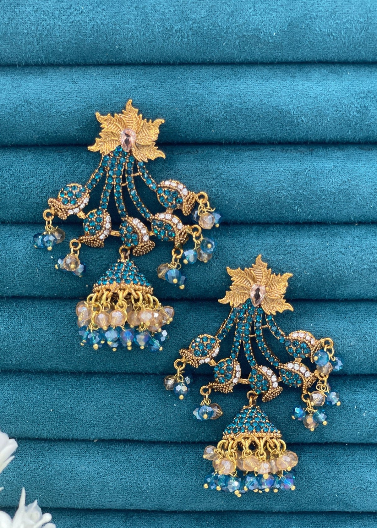 Shop the Areesha Jhumka Earrings from Zarosh Jewel
