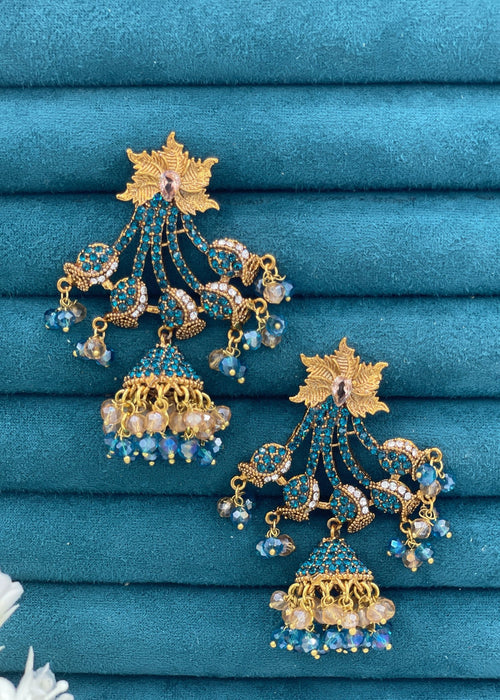 Shop the Areesha Jhumka Earrings from Zarosh Jewel
