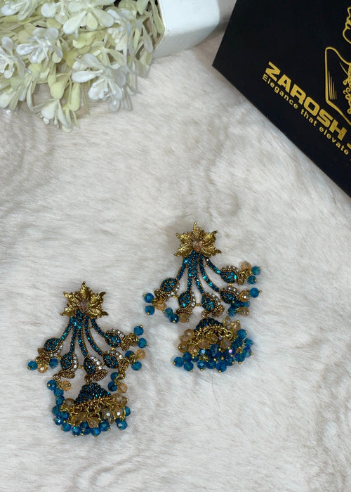 Shop the Areesha Jhumka Earrings from Zarosh Jewel