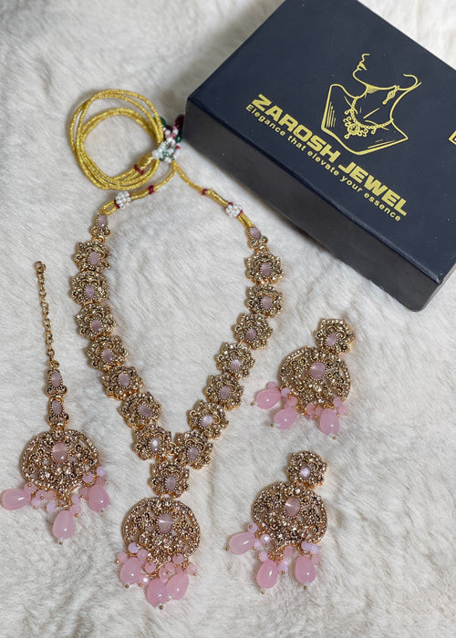 Shop the Arez Ethereal Necklace Set from Zarosh Jewel