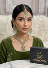 Arez Ethereal Necklace Set by Zarosh Jewel