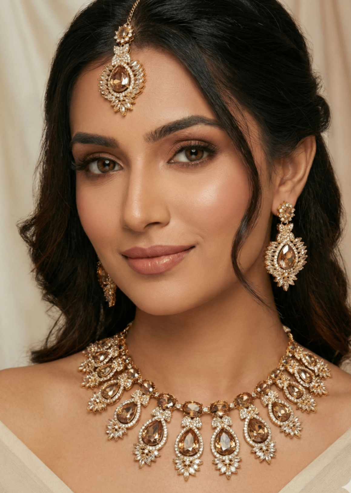 Aria Necklace Set by Zarosh Jewel