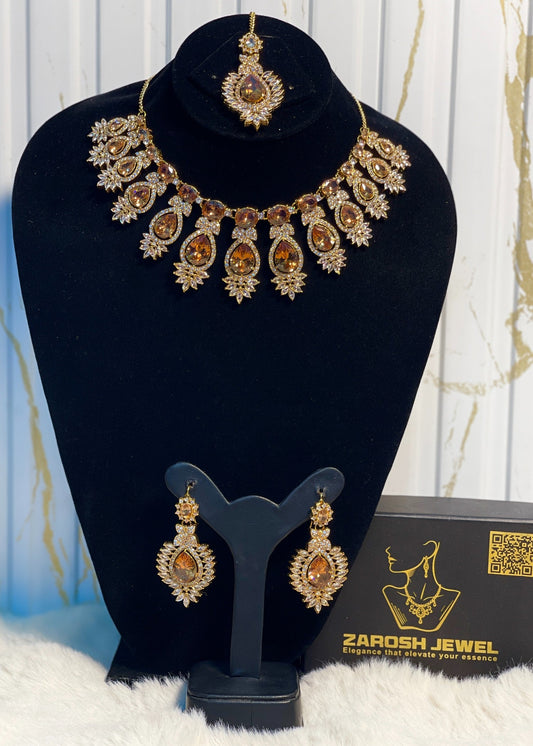 Shop the Aria Necklace Set from Zarosh Jewel