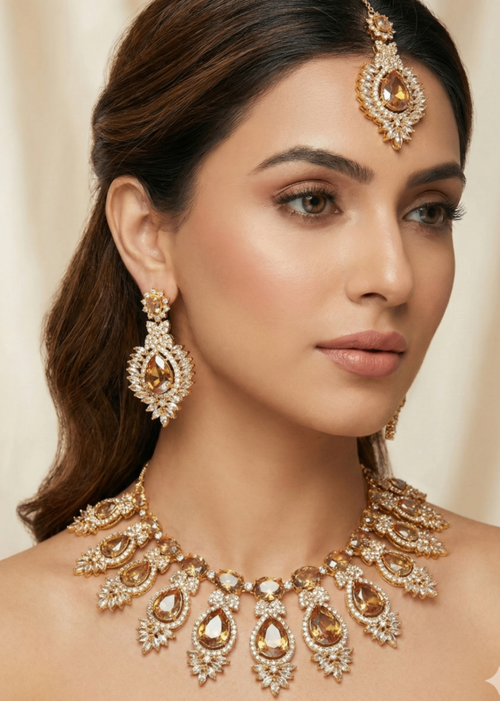 Shop the Aria Necklace Set from Zarosh Jewel