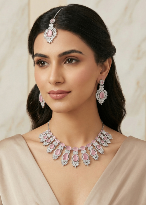 Shop the Aria Necklace Set from Zarosh Jewel