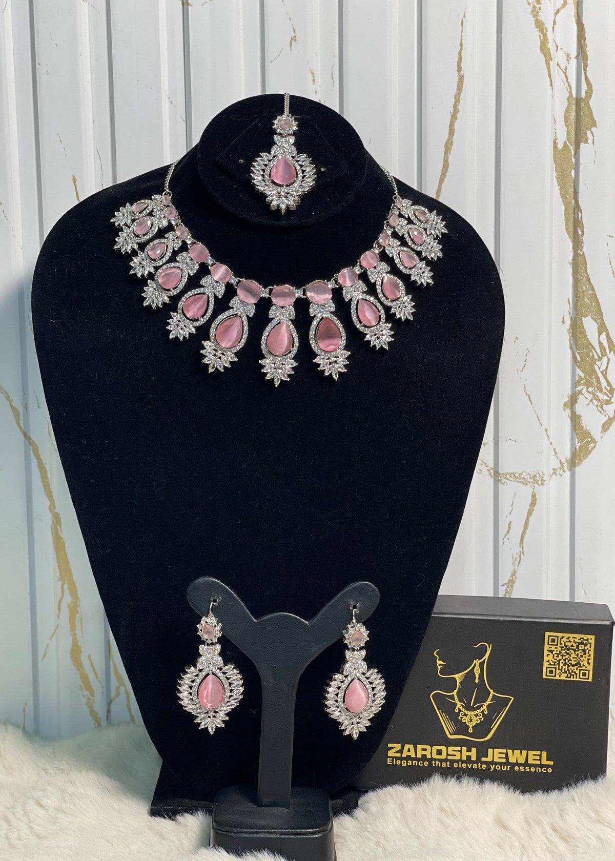 Shop the Aria Necklace Set from Zarosh Jewel