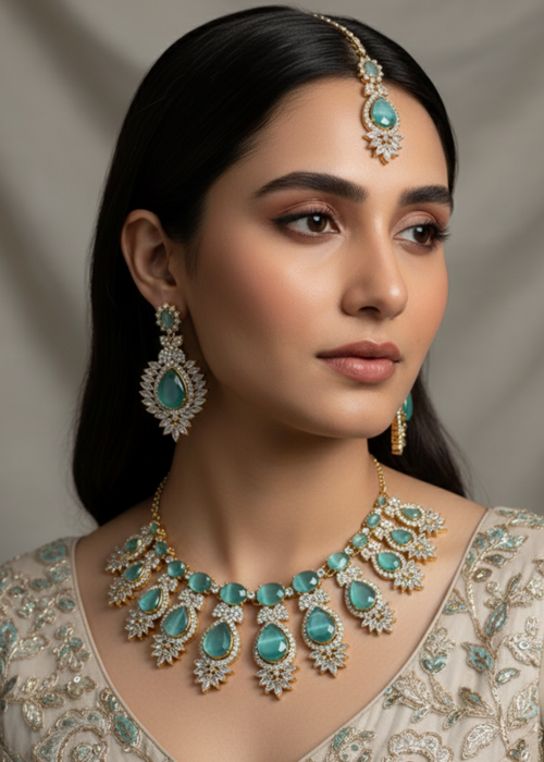 Shop the Aria Necklace Set from Zarosh Jewel