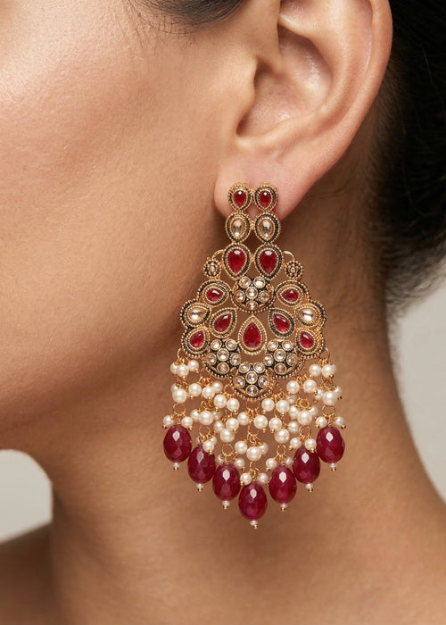 Aroub Earrings by Zarosh Jewel