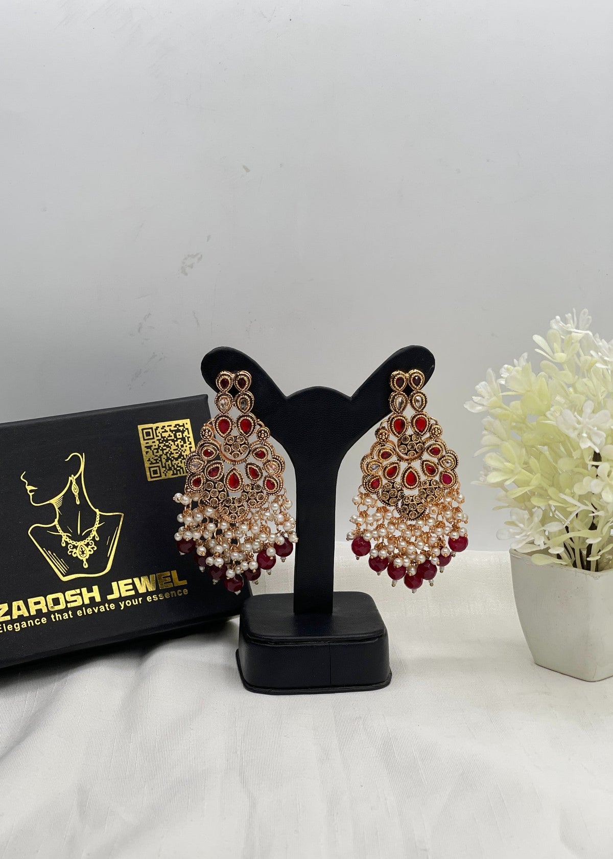 Shop the Aroub Earrings from Zarosh Jewel