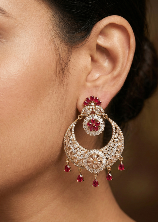 Shop the Arzoo Shahi Chandbali from Zarosh Jewel