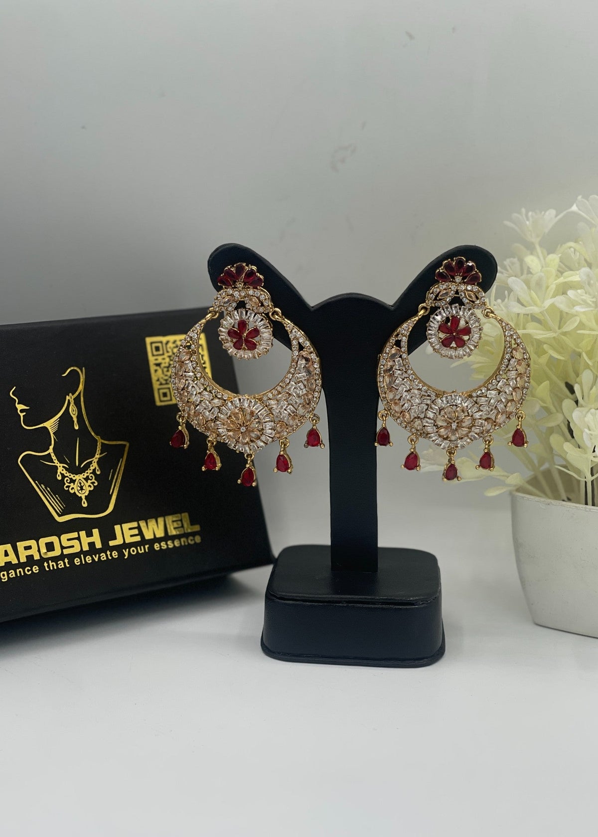 Shop the Arzoo Shahi Chandbali from Zarosh Jewel
