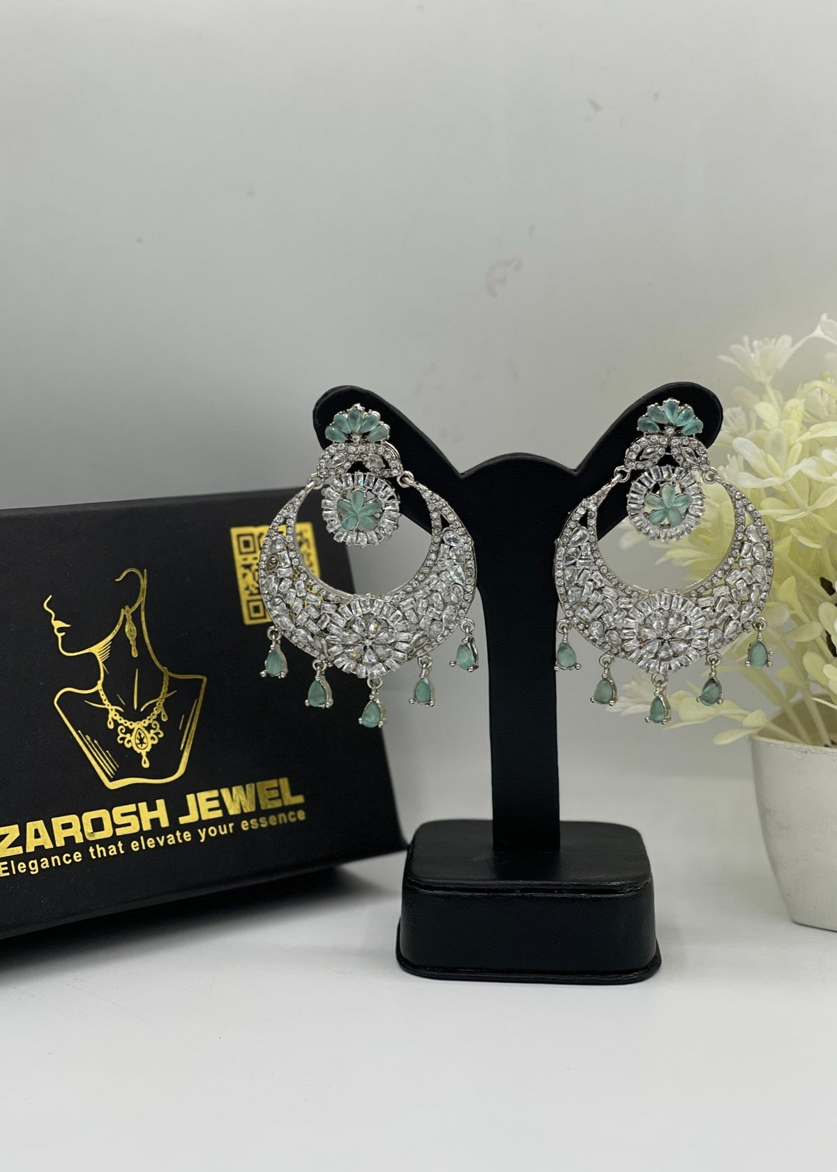 Shop the Arzoo Shahi Chandbali from Zarosh Jewel