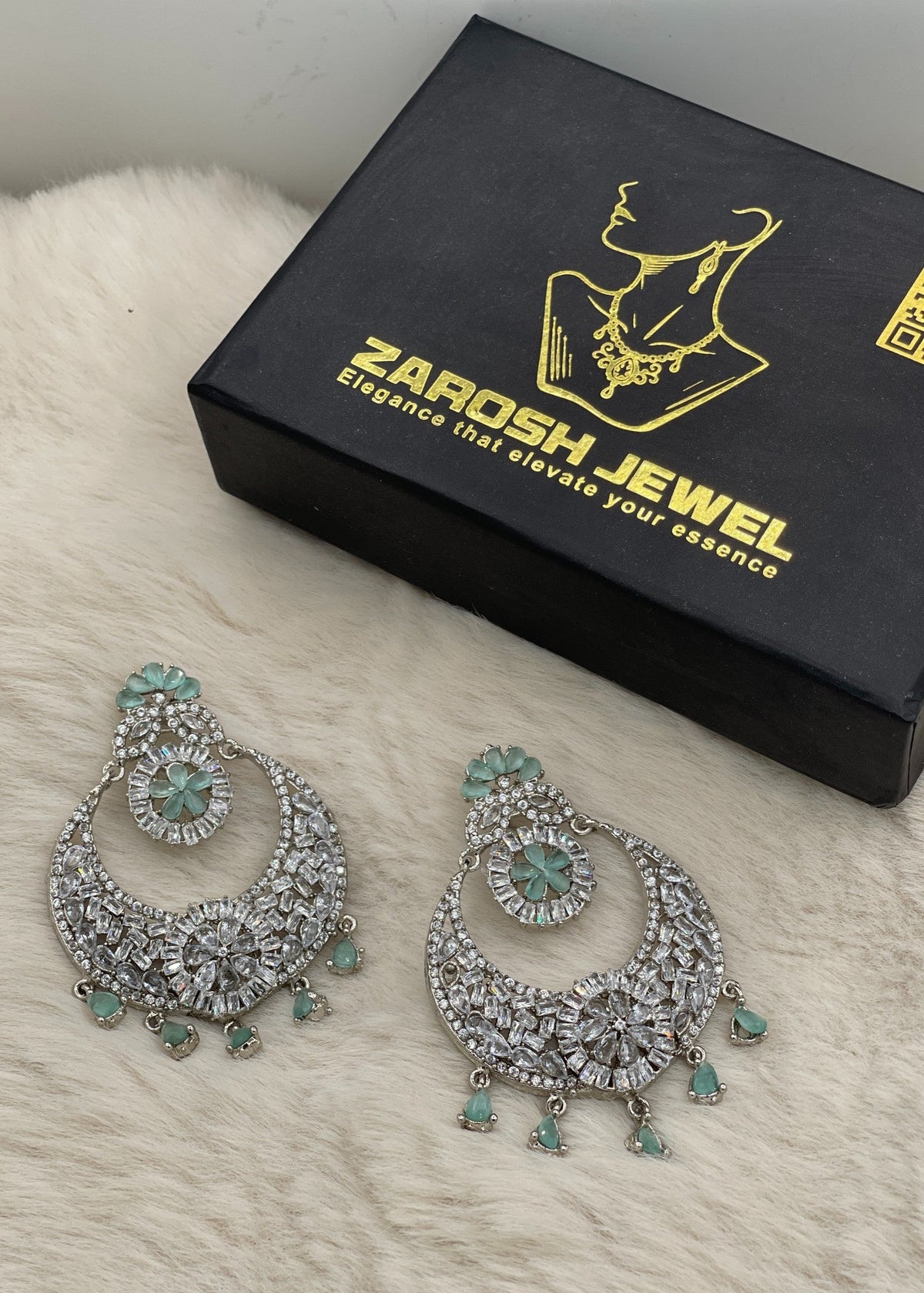 Shop the Arzoo Shahi Chandbali from Zarosh Jewel