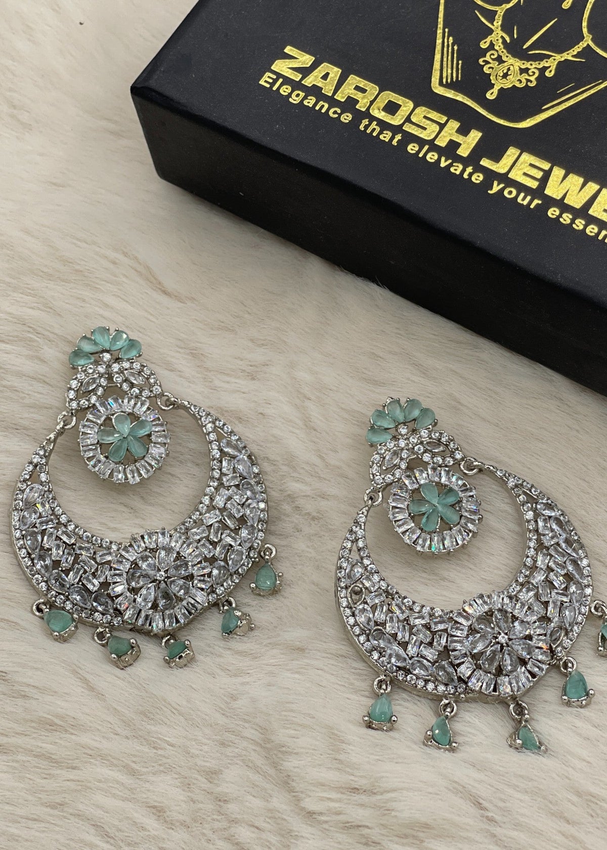 Shop the Arzoo Shahi Chandbali from Zarosh Jewel