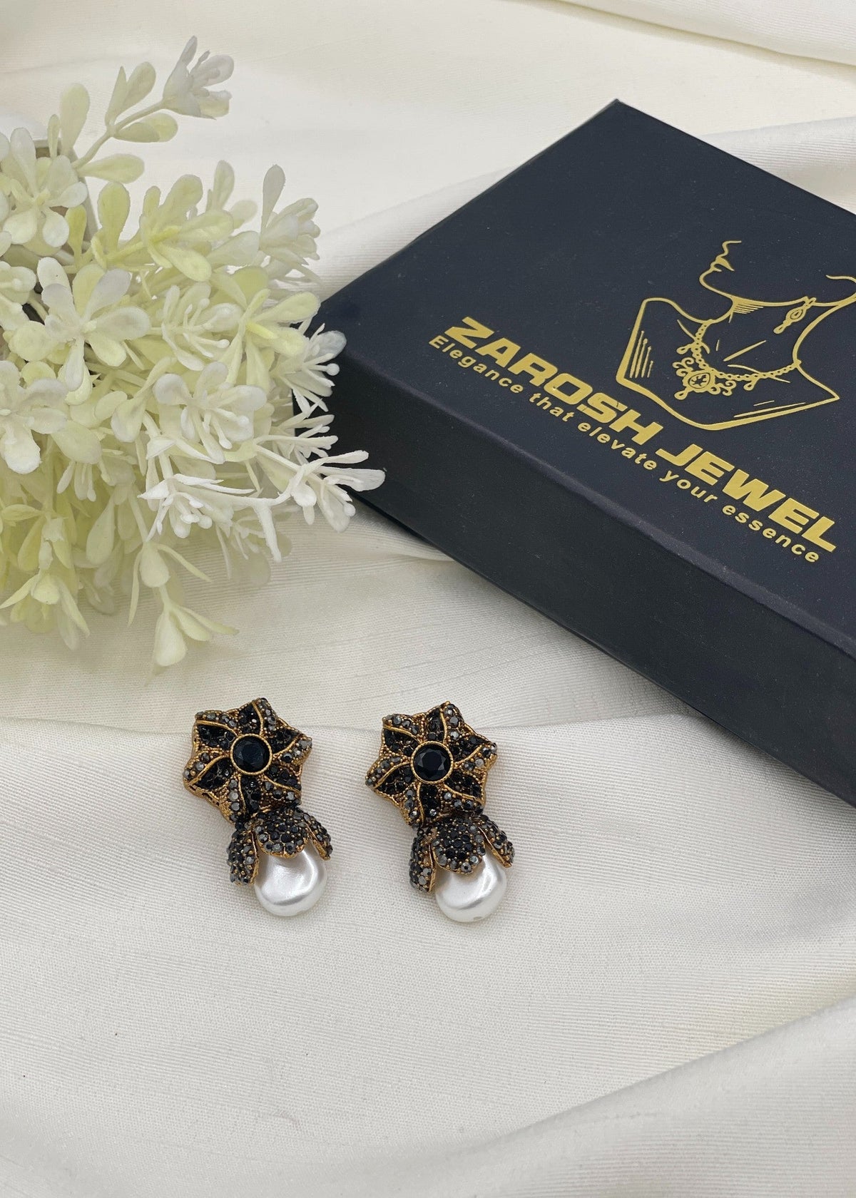 Shop the Aseelah Earrings from Zarosh Jewel