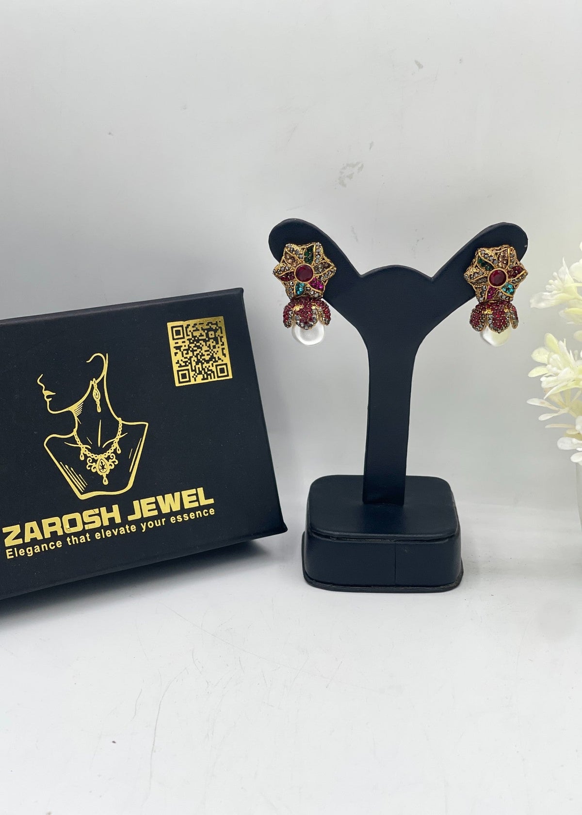 Shop the Aseelah Earrings from Zarosh Jewel