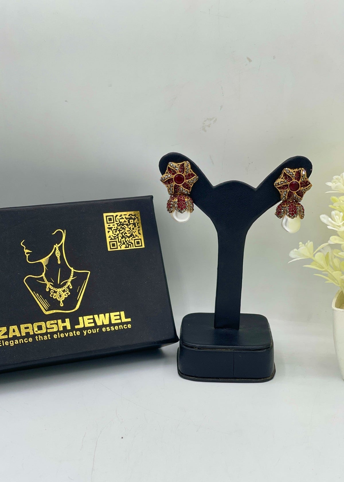 Shop the Aseelah Earrings from Zarosh Jewel