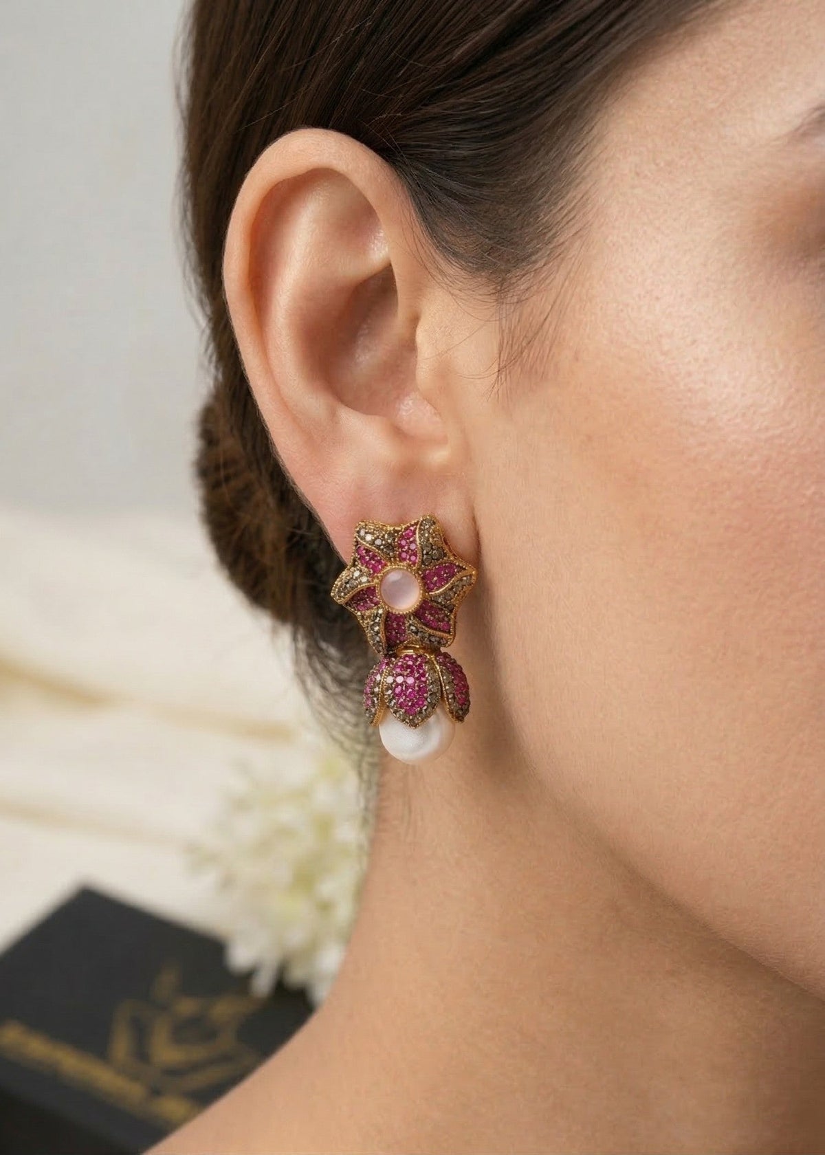Shop the Aseelah Earrings from Zarosh Jewel