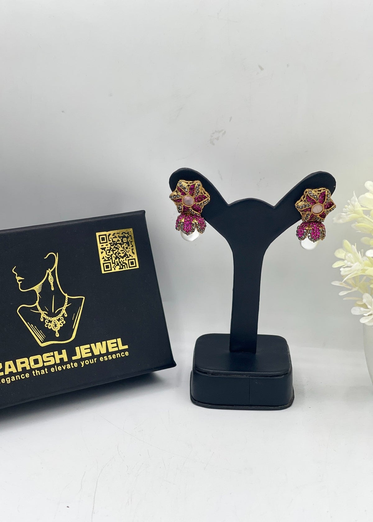 Shop the Aseelah Earrings from Zarosh Jewel