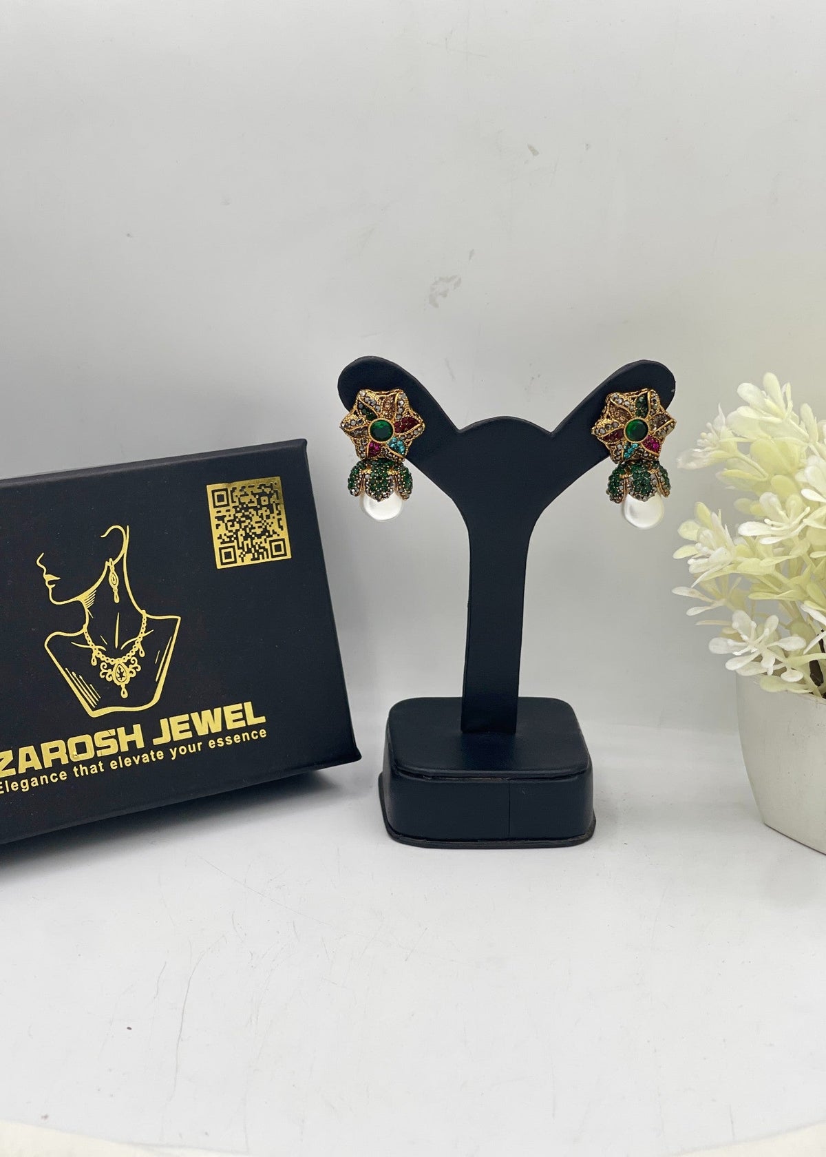 Shop the Aseelah Earrings from Zarosh Jewel