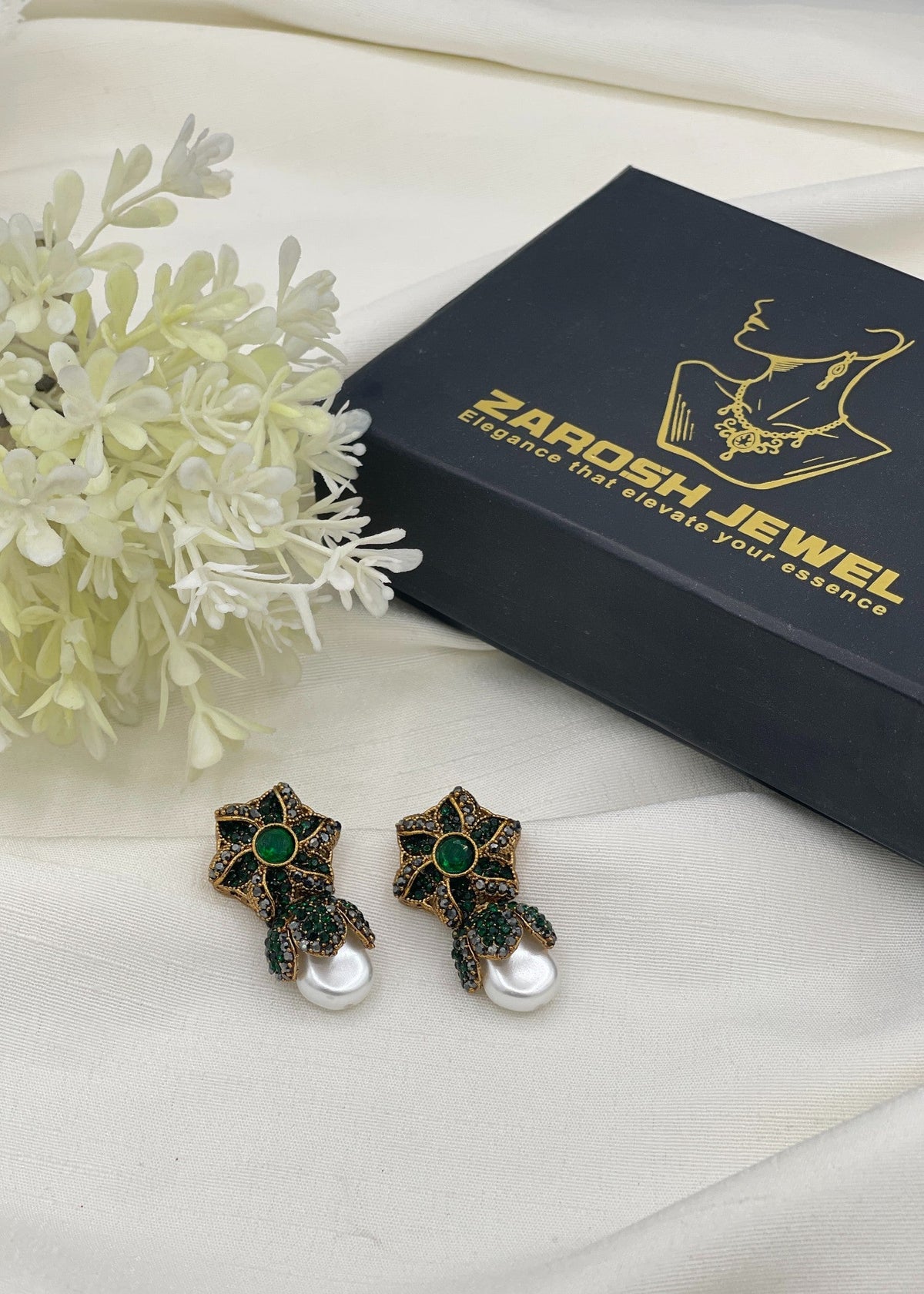 Shop the Aseelah Earrings from Zarosh Jewel