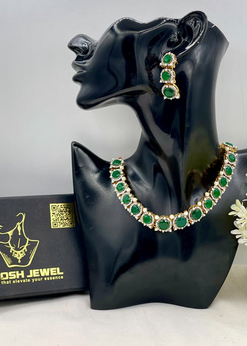Shop the Atiya Heritage Necklace Set from Zarosh Jewel