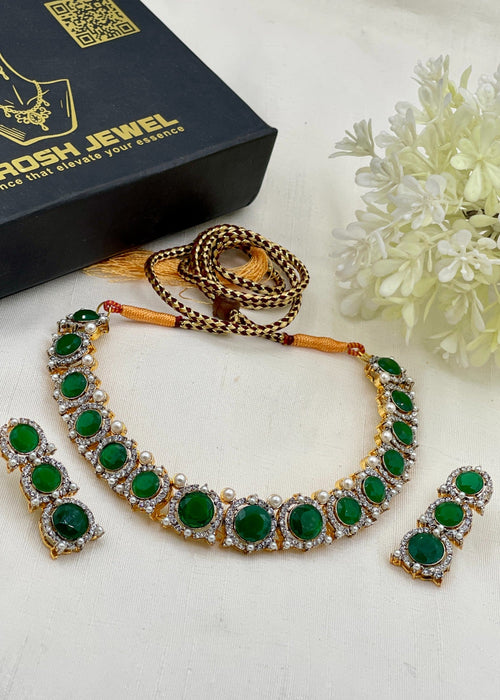 Shop the Atiya Heritage Necklace Set from Zarosh Jewel